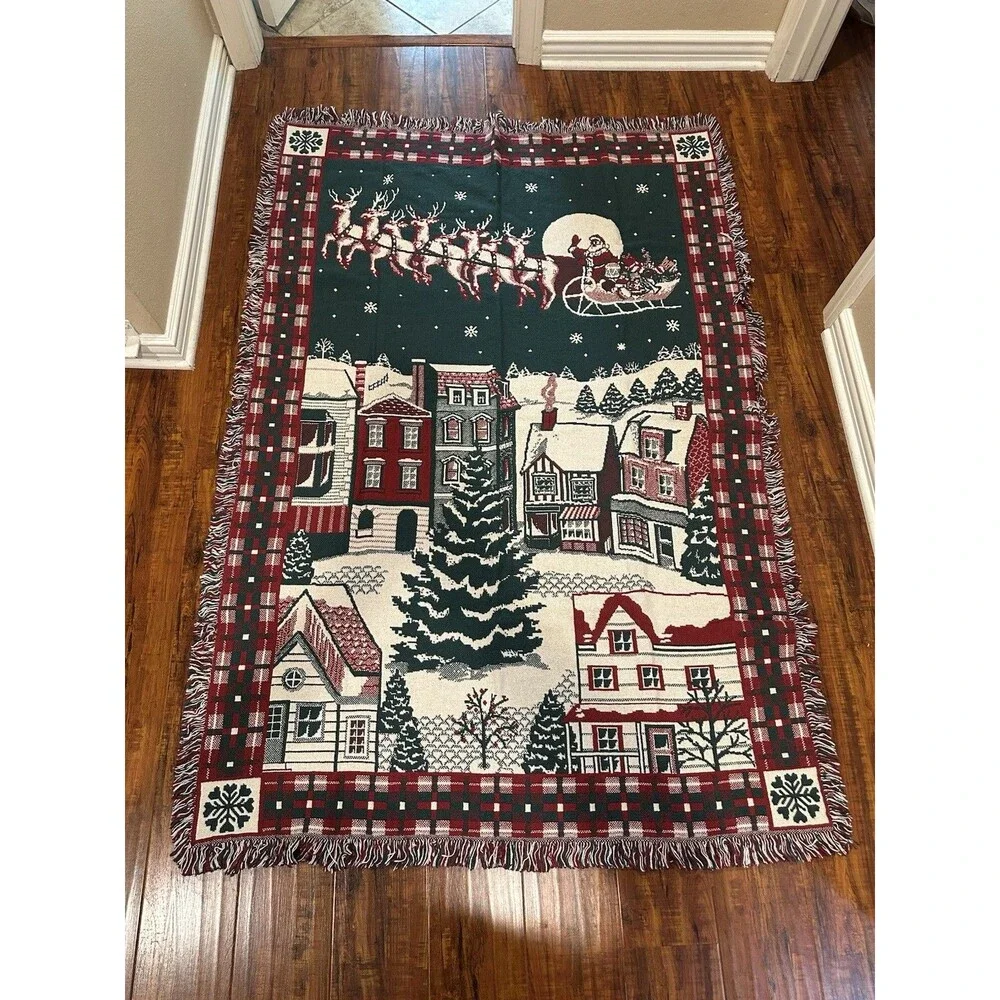 Vintage The Rug Barn Santa’s Village 46